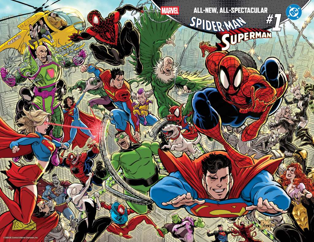 Spider-Man & Superman Get Crossover to Fight Lex Luthor & Green Goblin