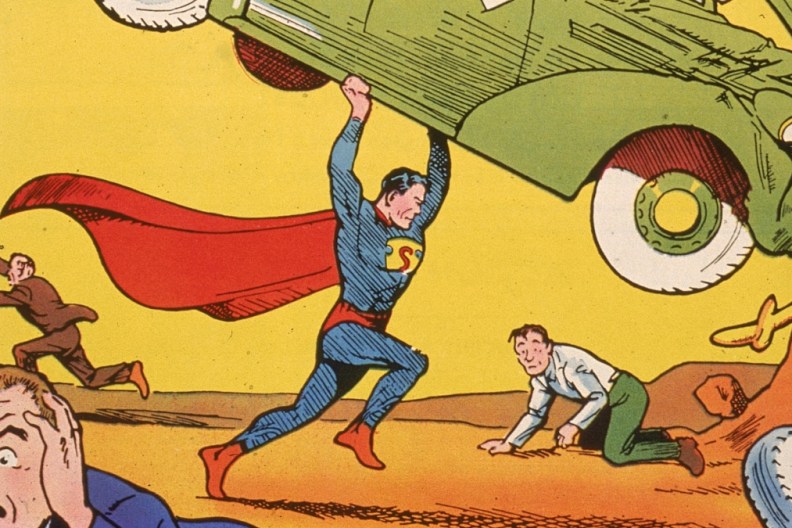 Nicolas Cage Superman comic debut most expensive sold