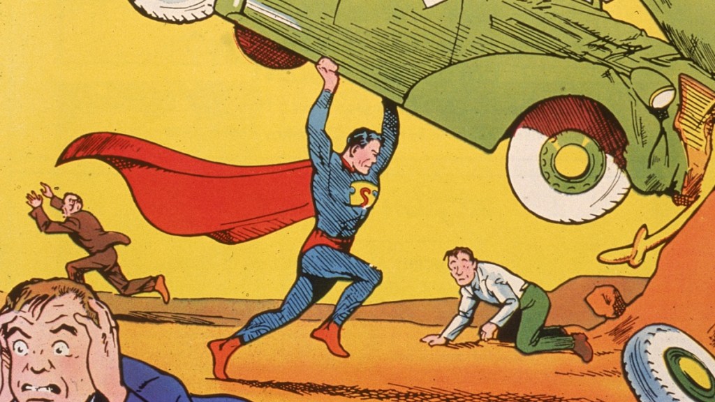 Nicolas Cage Superman comic debut most expensive sold