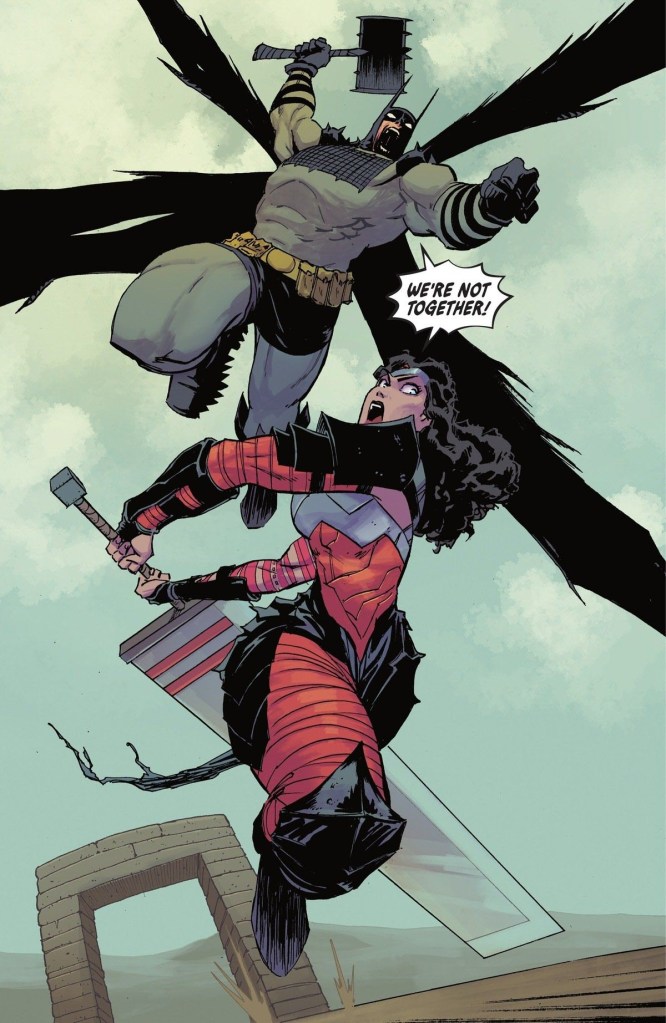 Wonder Woman and Batman deny being together in Absolute Batman #16