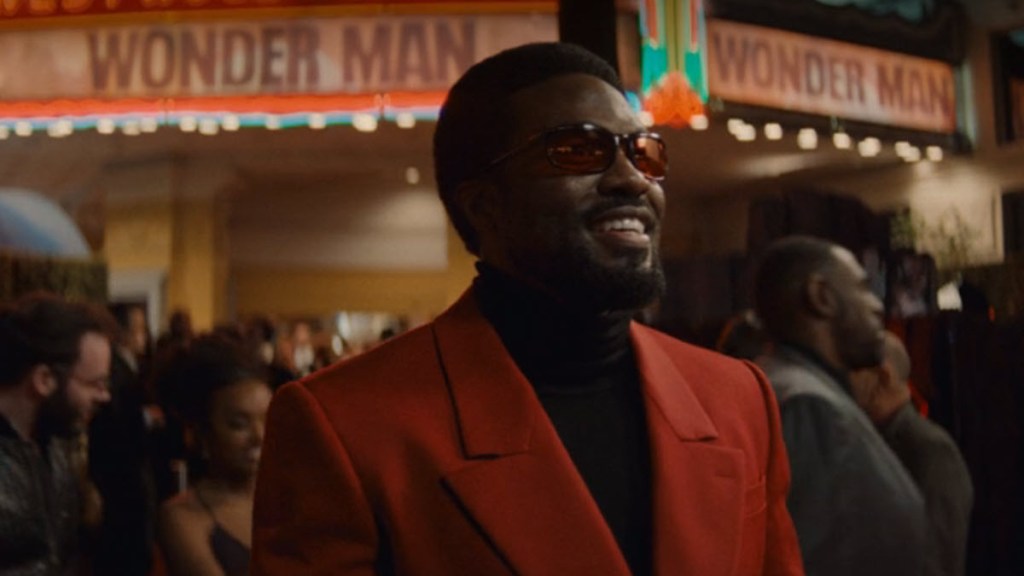 Yahya Abdul-Mateen II as Simon Williams at film premiere in Wonder Man Season 1