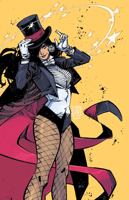Zatanna #1 cover by Jorge Corona