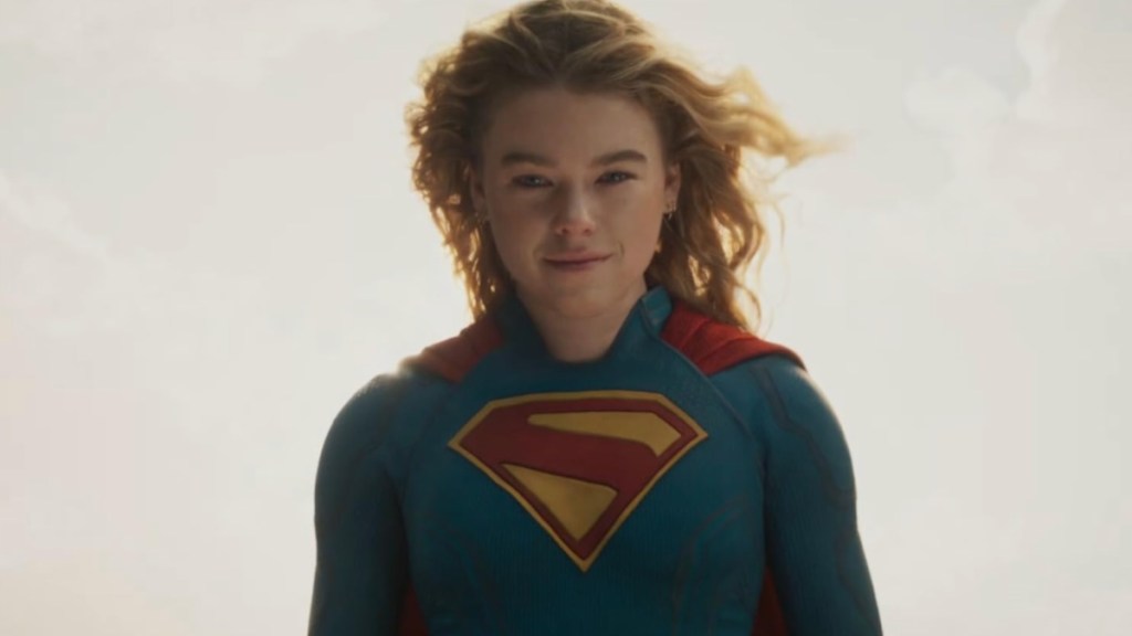Milly Alcock is Supergirl.