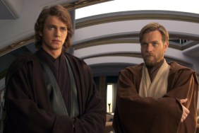 Hayden Christensen and Ewan McGregor in Star War: Revenge of the Sith.