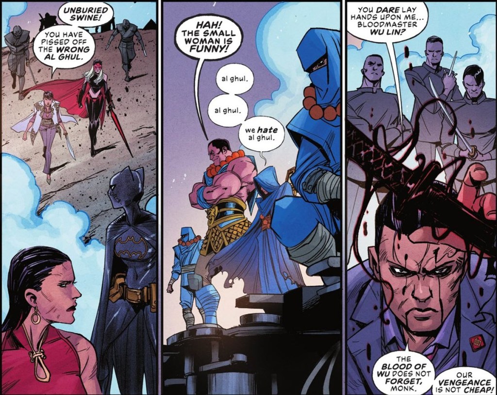 Bloodmaster reveals his power in Batgirl #4