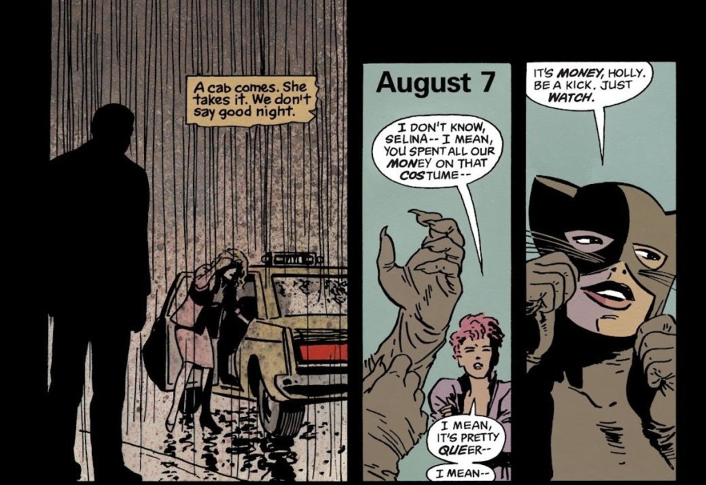 Catwoman in Batman Year One