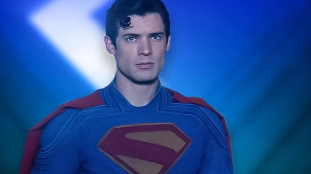 David Corenswet as Superman (Photo Credit Warner Bros.)