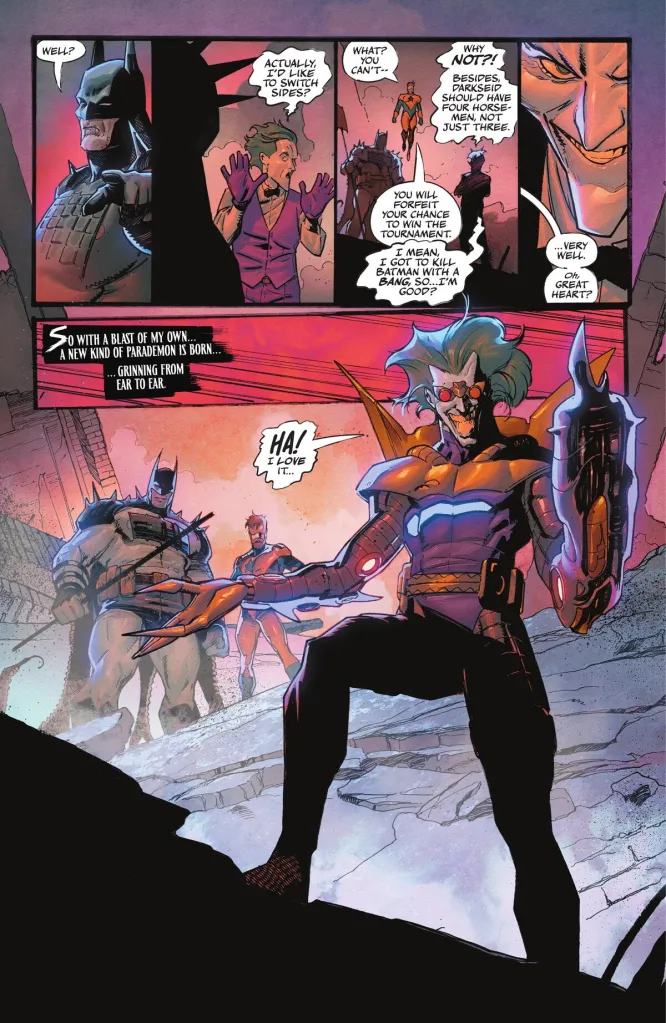 Joker changes sides in DC KO #4