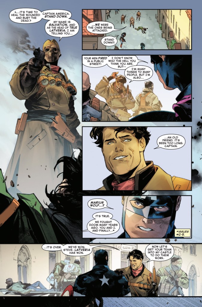Steve Rogers discovers new villain Salvation is old ally in Captain America #7