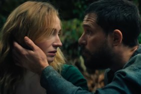 GOT's Kit Harington & Sophie Turner Gag After Kissing in New Movie Video