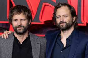 Ross Duffer and Matt Duffer attend the "Stranger Things 5" UK Special Screening at Odeon Luxe Leicester Square on November 13, 2025 in London, England.