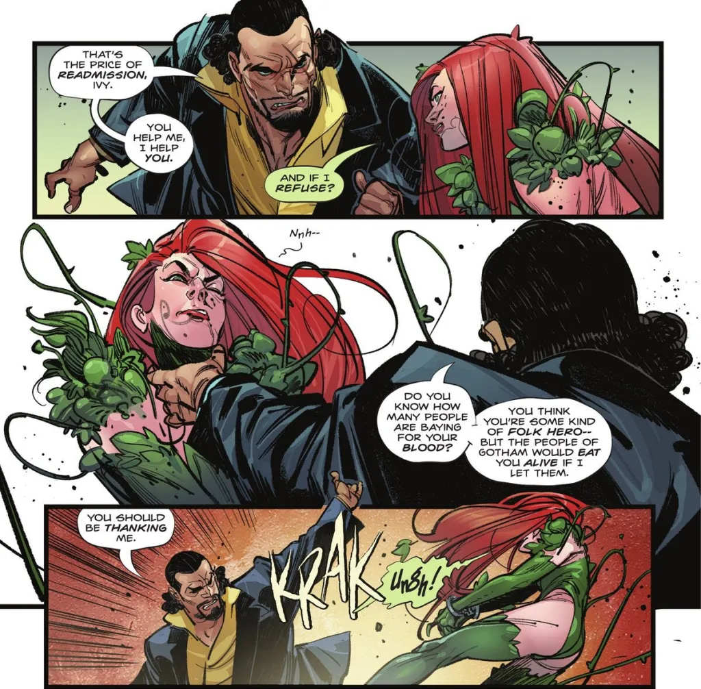 Vandal Savage vs. Poison Ivy
