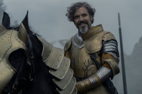 A warrior sits on a horse in A Knight of the Seven Kingdoms.