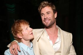 Chris Hemsworth Loses To Ed Sheeran in Arm Wrestling Video of Mural Recreation