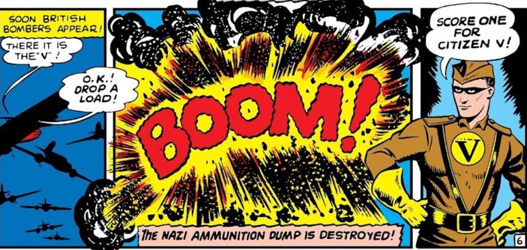 Classic Marvel superhero Citizen V