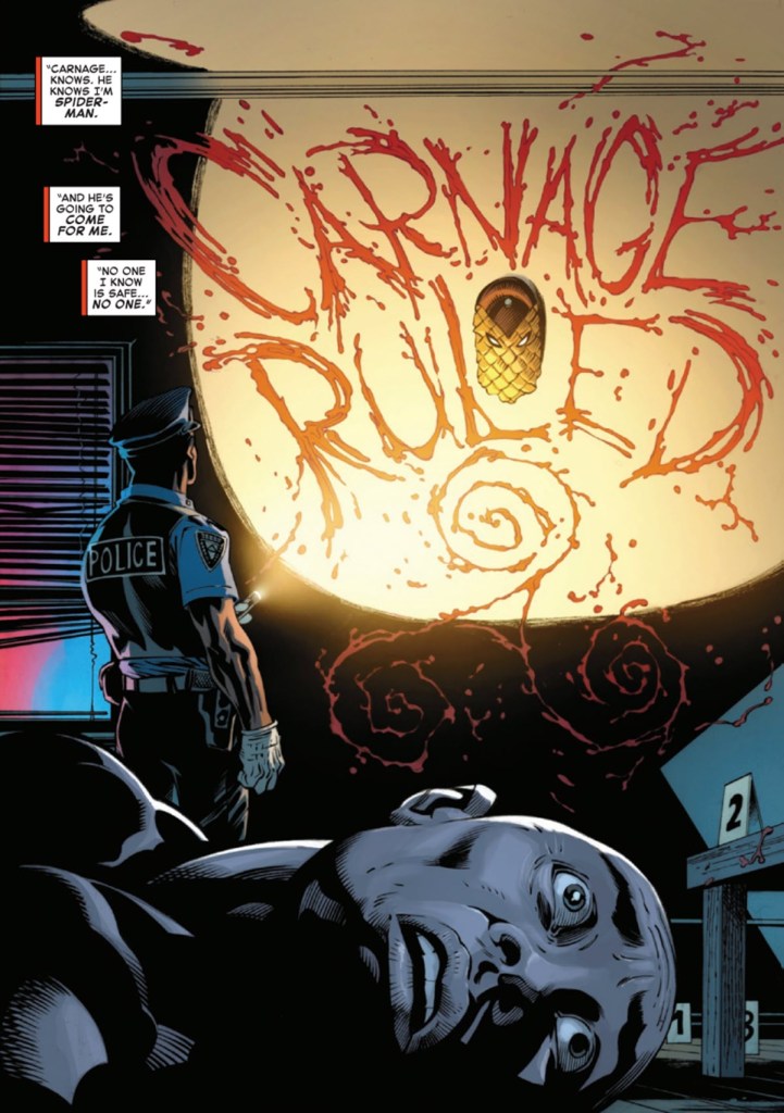 Death of Shocker in Amazing Spider-Man #23