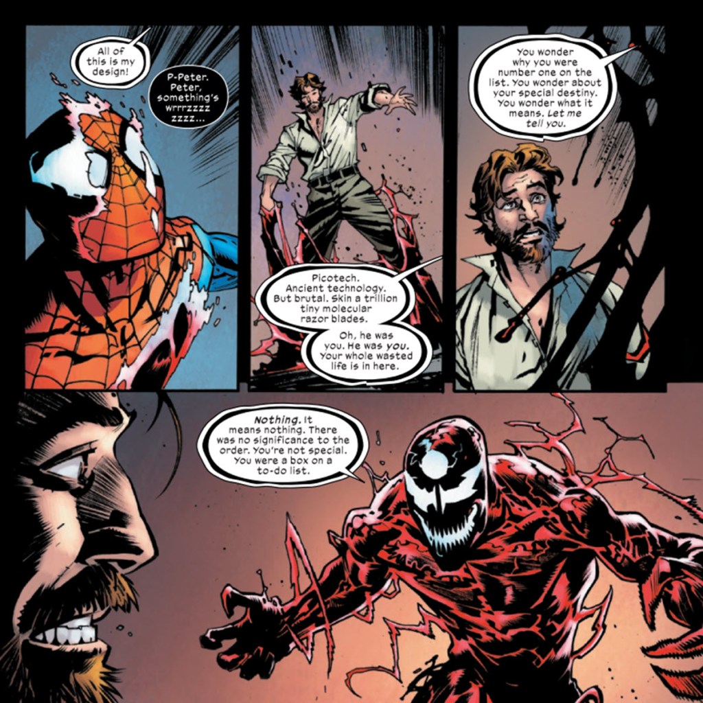 Death of Ultimate Spider-Man Peter Parker in Ultimate Endgame #3