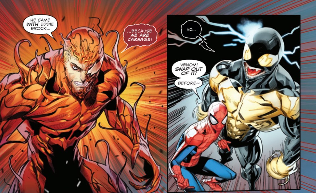 Eddie Brock reveals himself as current Carnage host in Venom #255