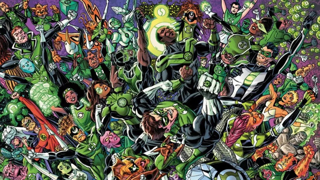 Green Lantern #600 cover by Scott Koblish cropped