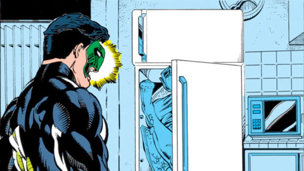 Green Lantern Kyle Rayner Women in refrigerators trope