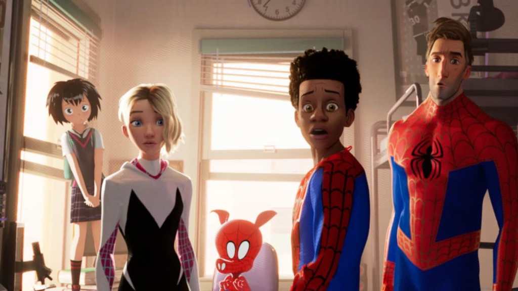Miles Morales in Spider-Man: Into the Spider-Verse.