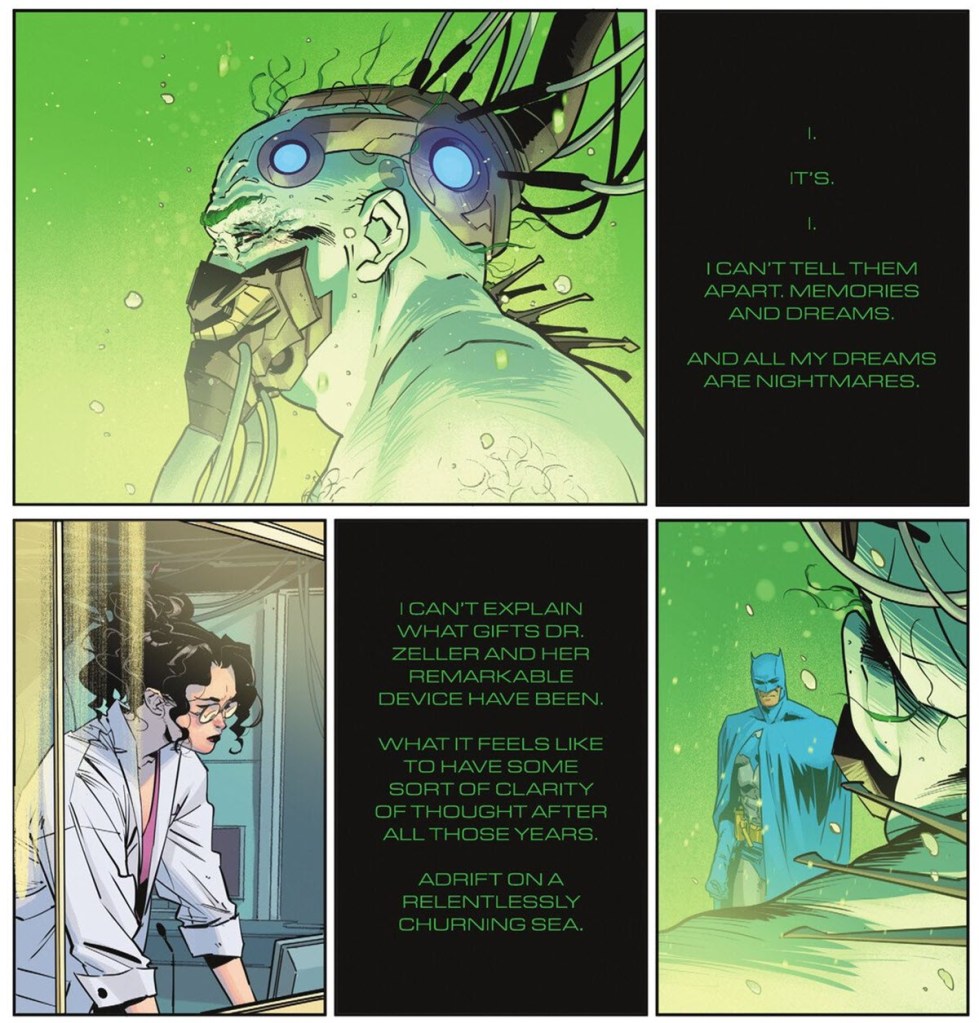 Joker explains he is sane now in Batman #7