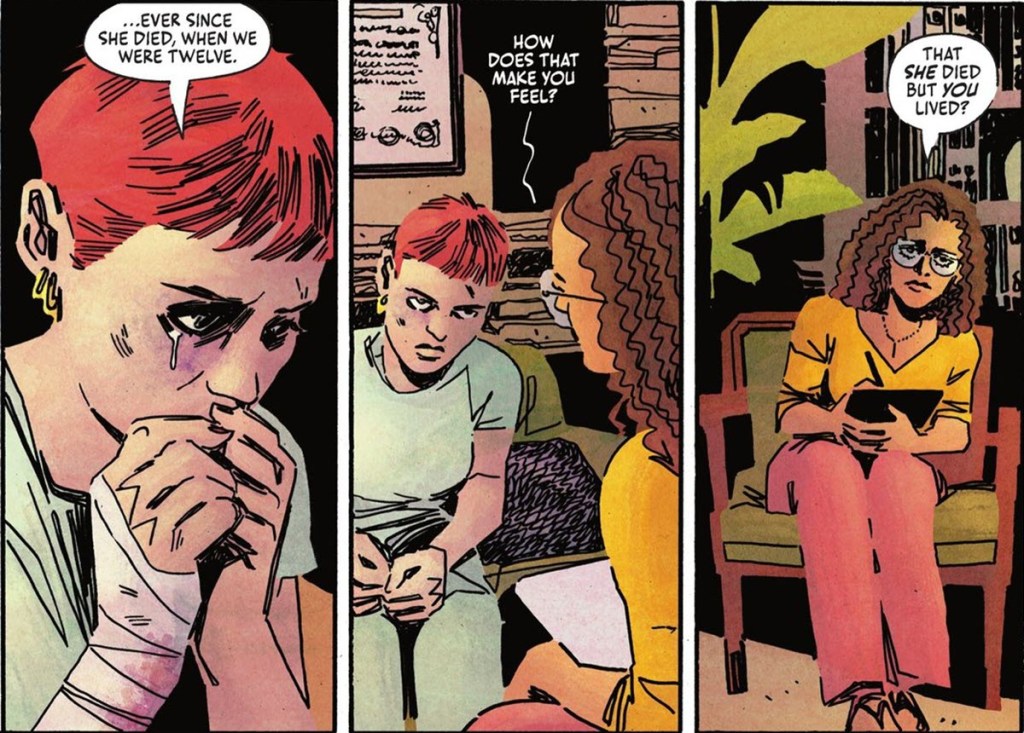 Kate Kane and Therapist in Batwoman #1