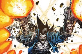 Lobo in a gun fight in Lobo #1