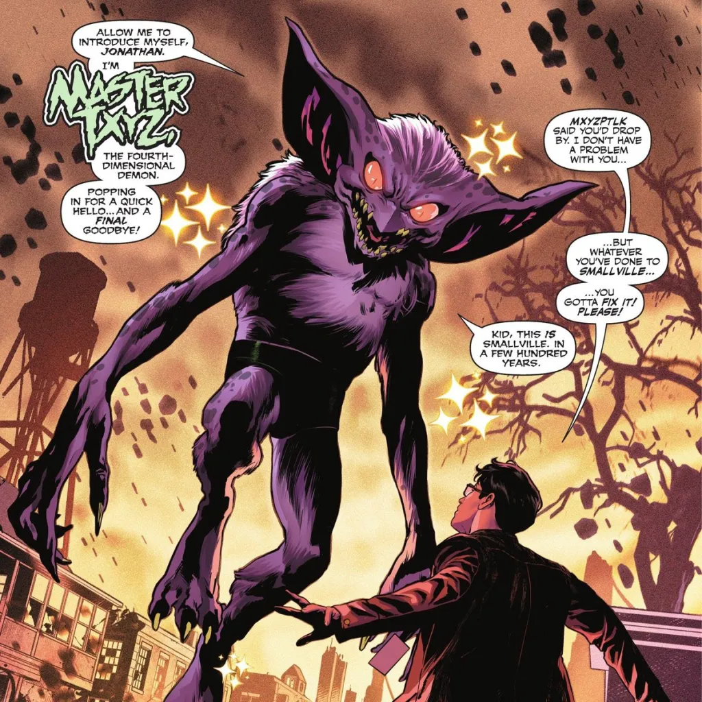 Master Txyz revealed in Superman Unlimited #11