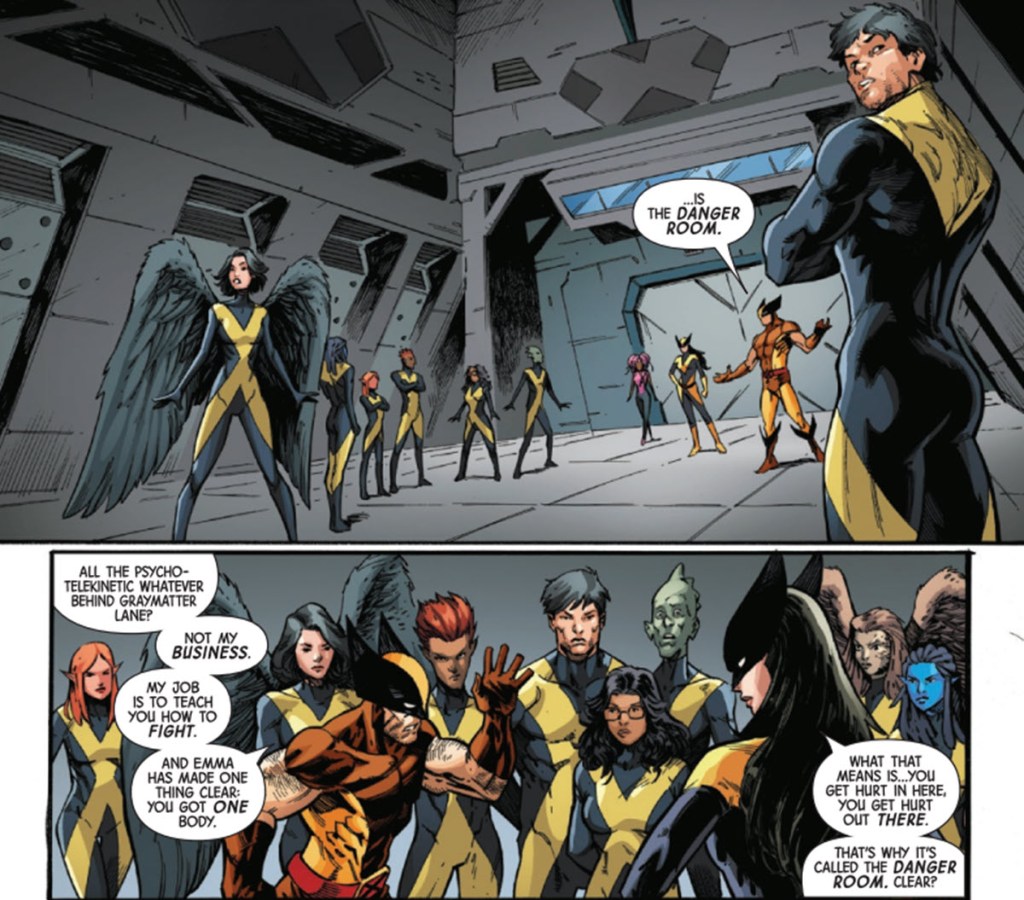 New Danger Room in X-Men United #1