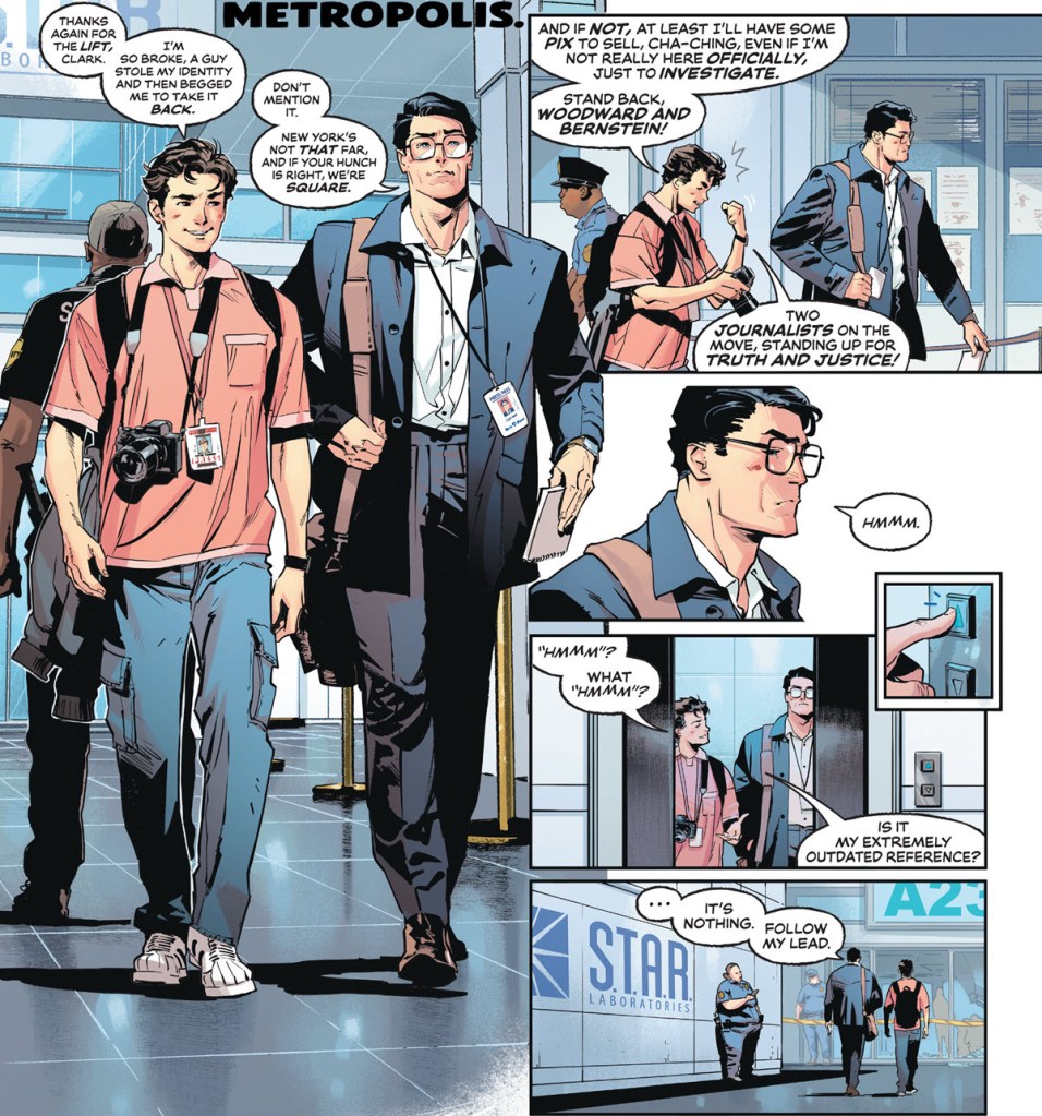 Peter Parker and Clark Kent team-up on story in Superman Spider-Man #1