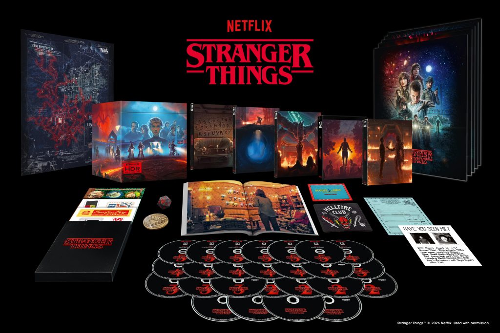 Stranger Things: The Complete Series Scores Blu-ray & 4K UHD Release Date