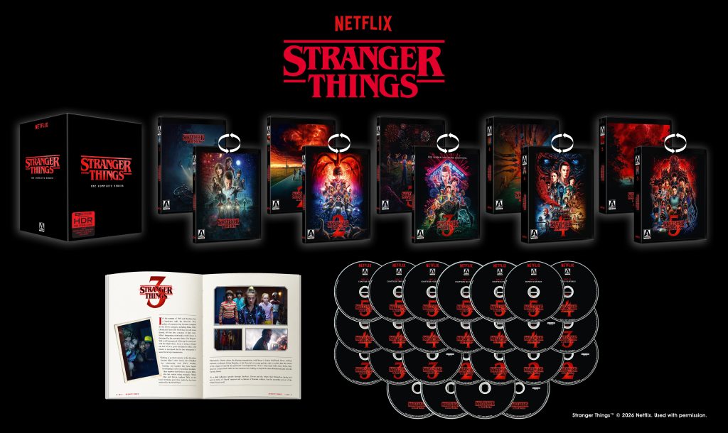 Stranger Things Blu-ray & 4K UHD Release Date Set for Entire Netflix Show