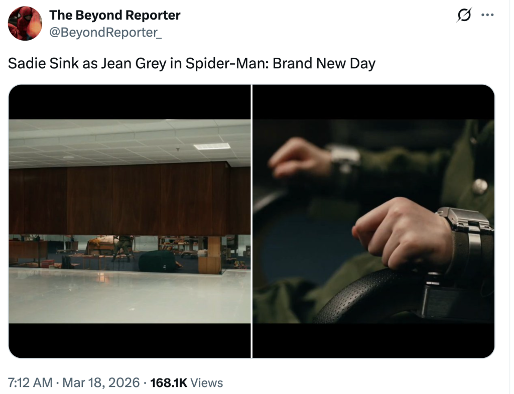 Spider-Man 4 Trailer May Have Shown Sadie Sink’s MCU Debut