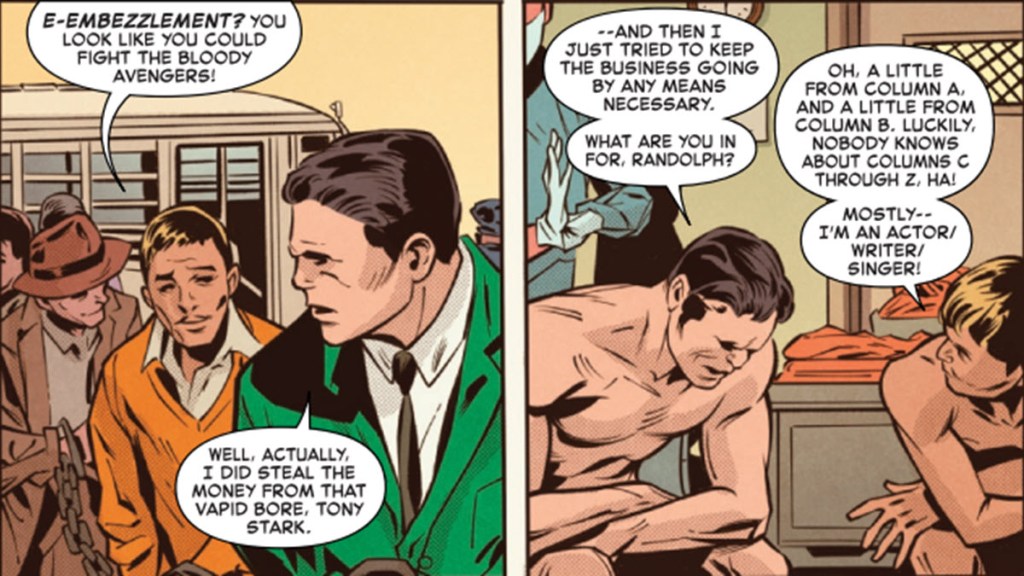 Simon Williams meets Randolph Chancellor in Wonder Man #1