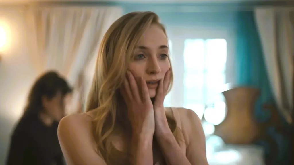 Sophie Turner’s Lara Croft Gets New Look in Action-Packed Set Videos & Photos