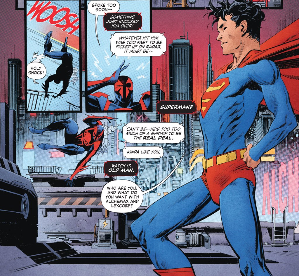 Spider-Man 2099 Meets Superboy in Superman Spider-Man #1