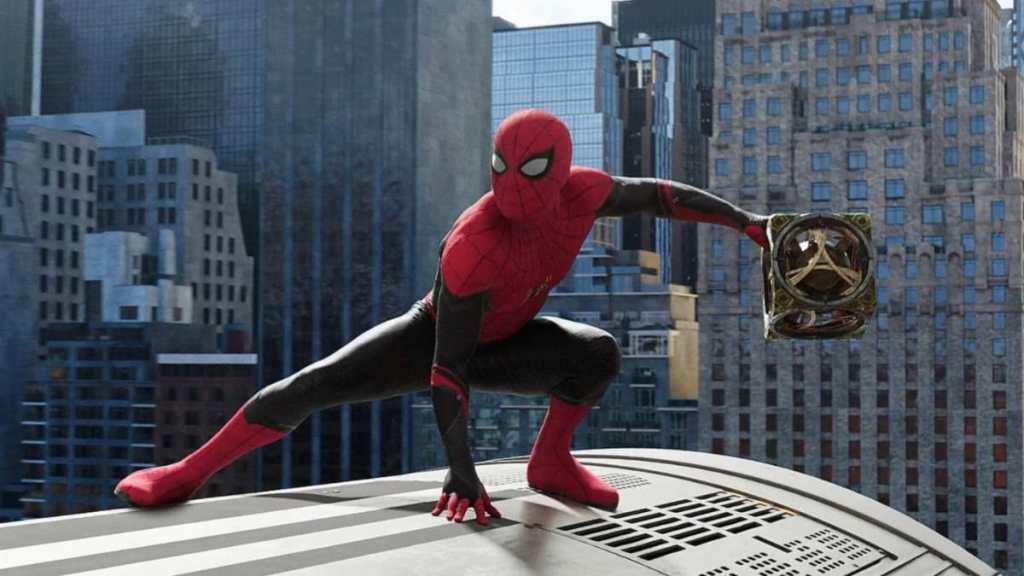 Tom Holland in Spider-Man: No Way Home.