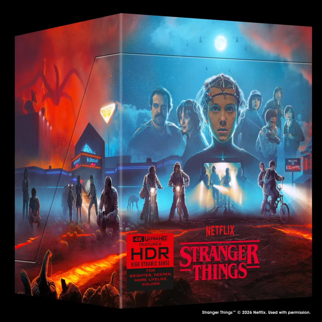 Stranger Things: The Complete Series Scores Blu-ray & 4K UHD Release Date