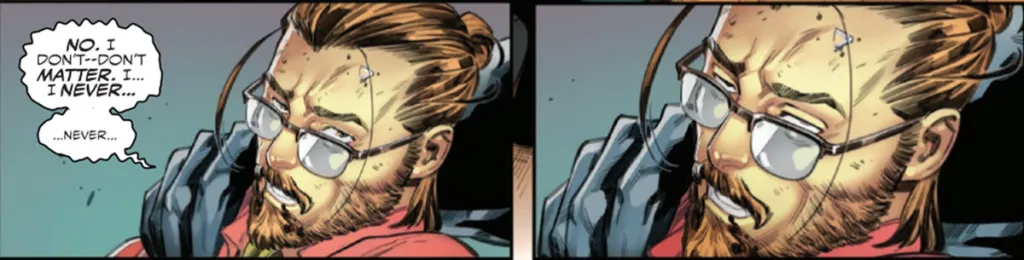 The Death of Paul Rabin in Venom #256