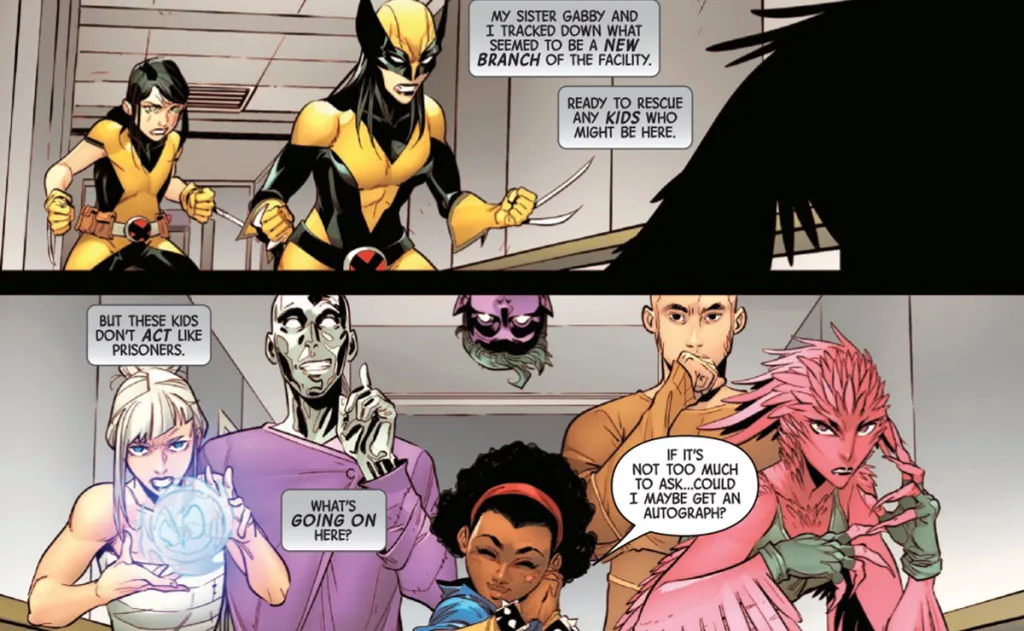 Wolveirne confronts new breed of Mutant in Generation X-23 #2