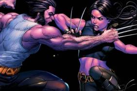 Wolverine Logan and Laura Kinney Spar Marvel Comics