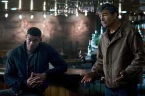 Aaron Pierre and Kyle Chandler in Lanterns.