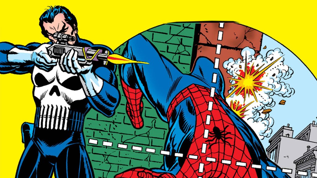 Amazing Spider-Man #129 Punisher cover cropped