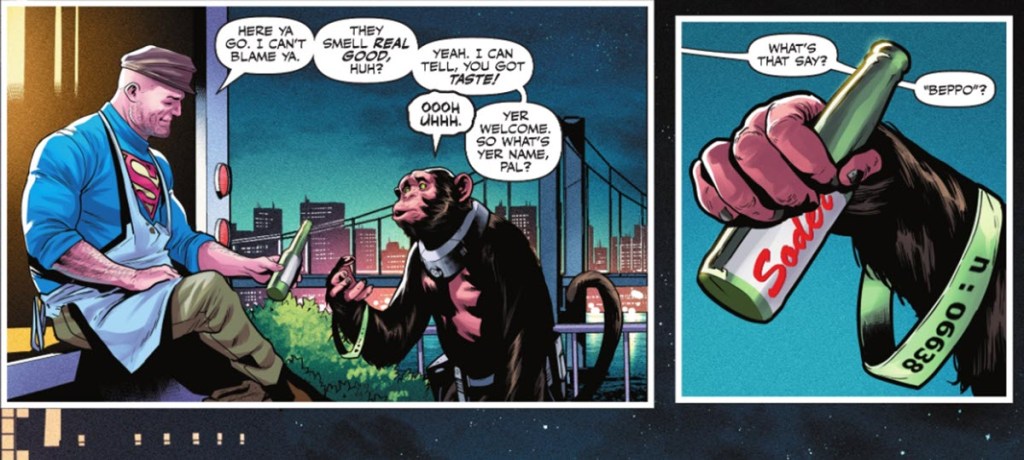 Beppo Meets Bibbo in Superman Unlimited #12