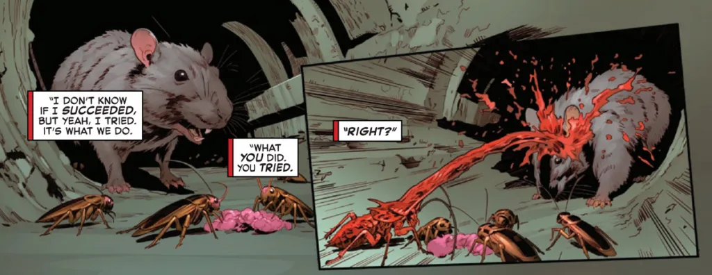 Carnage the cockroach in Amazing Spider-Man #27