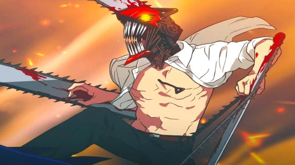 Still photograph from Chainsaw Man. Season 2 date still to be announced.