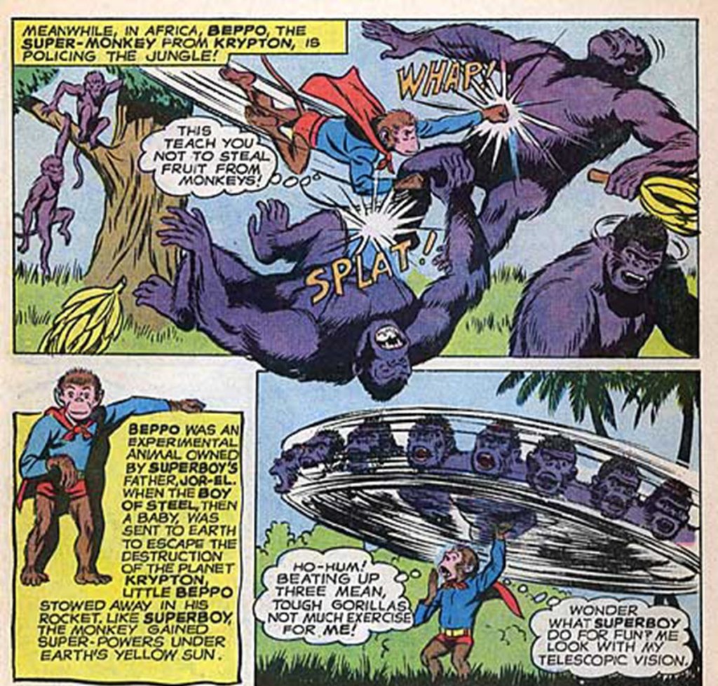 Classic Beppo the Super-Monkey adventure