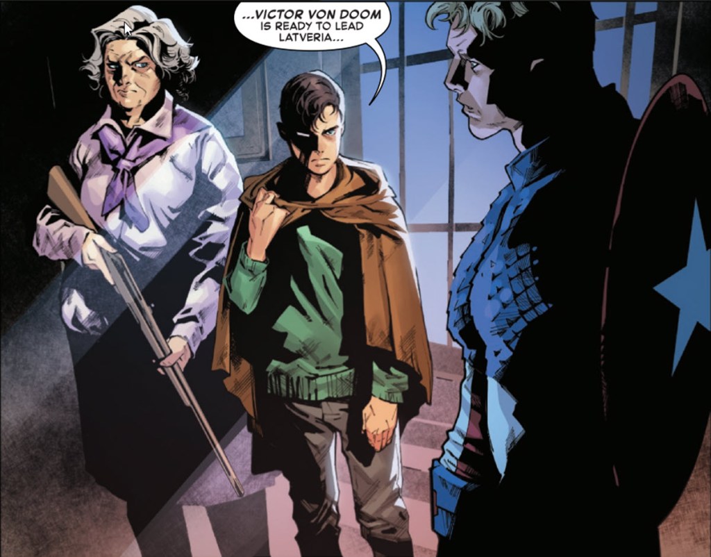 Doctor Doom reborn in Captain America #10
