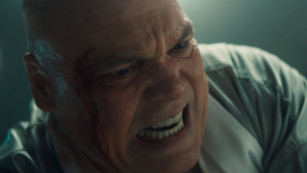 Enraged Kingpin in Daredevil Born Again Season 2